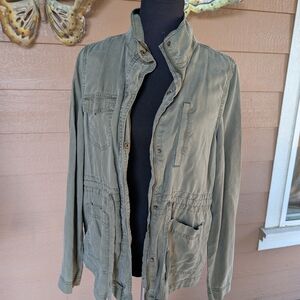SO Olive Green Utility Jacket